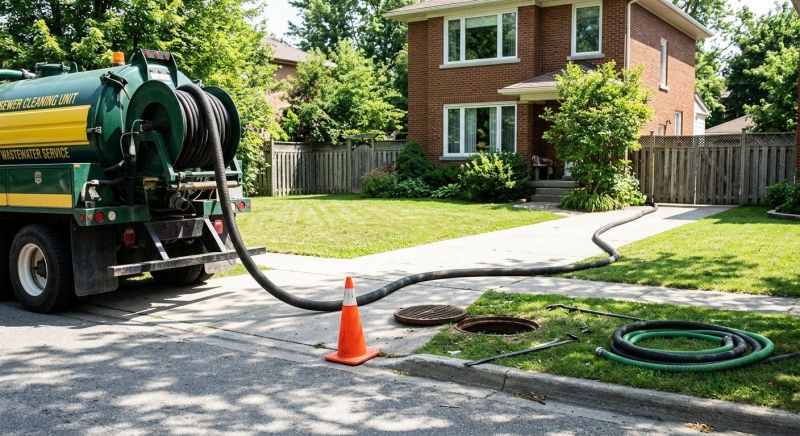 Sewage System Cleaning project example