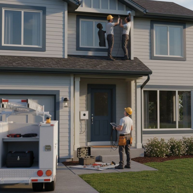 Septic Alarm Installation