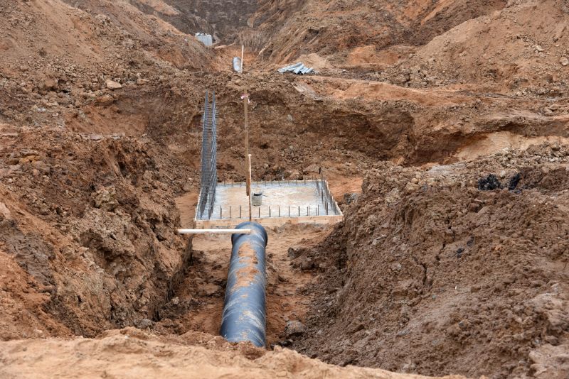Sewage Line Installation