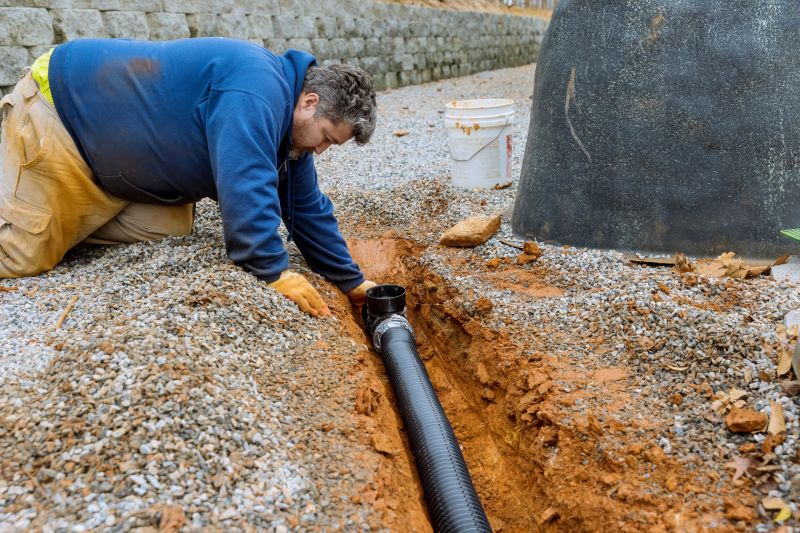 Sewage Line Installation