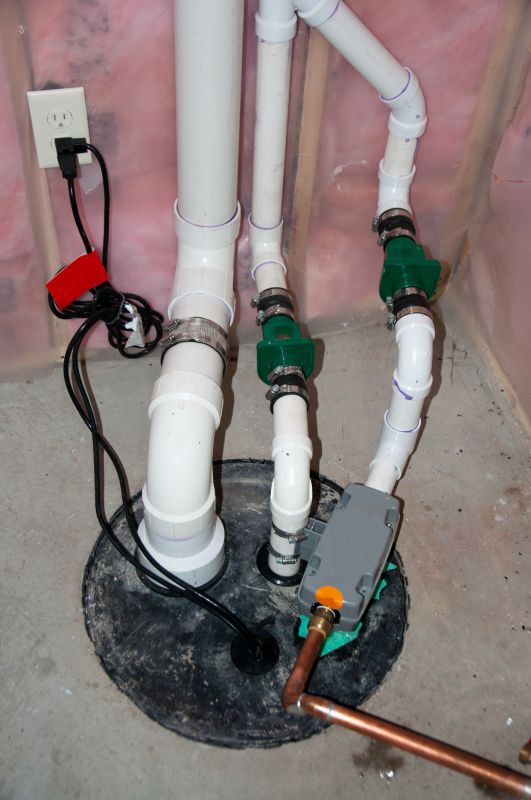 Sewage Sump Pump Installation